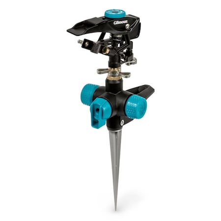 Propation 5800 sq. ft. Heavy Duty Metal Spike Base Impulse Sprinkler PR1678808